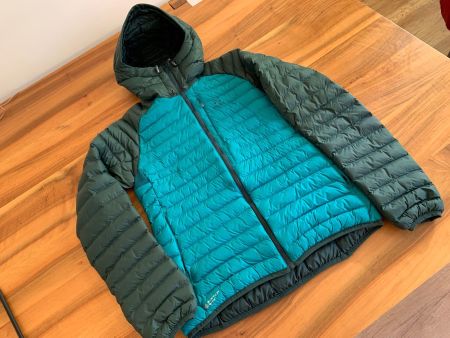 Haglöfs warme Winterjacke S, Türkis/Grün - NEU nie getragen