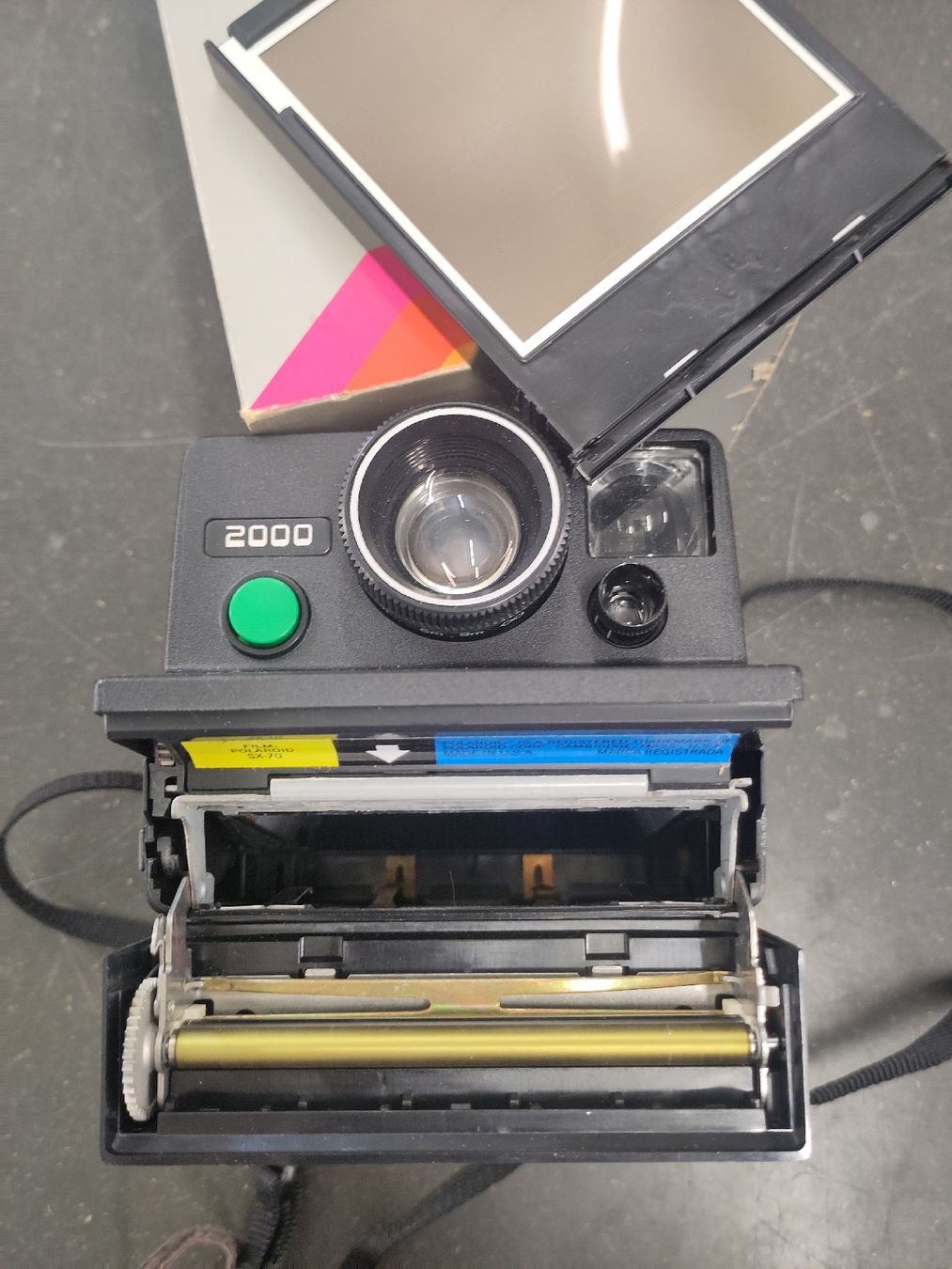 Polaroid Kamera: Polaroid Land Camera 2000 – Neu (gemäss Beschreibung) aus Pratteln von Cartonsducoeur_bl 4