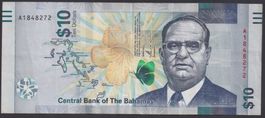 Bahamas 10 Dollars 2022