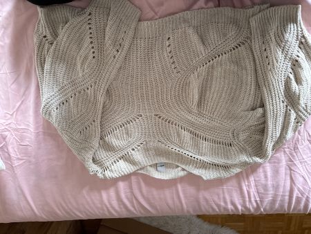 Pull en maille crème  Zebra - Taille S