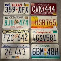 🇺🇸 U.S. Route 66 - 8x Autoschilder