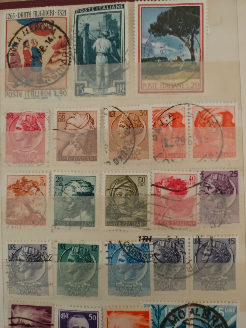Alle Briefmarken: Briefmarkensammlung Italien, – Gebraucht aus matten b. interlaken von jfran17 4