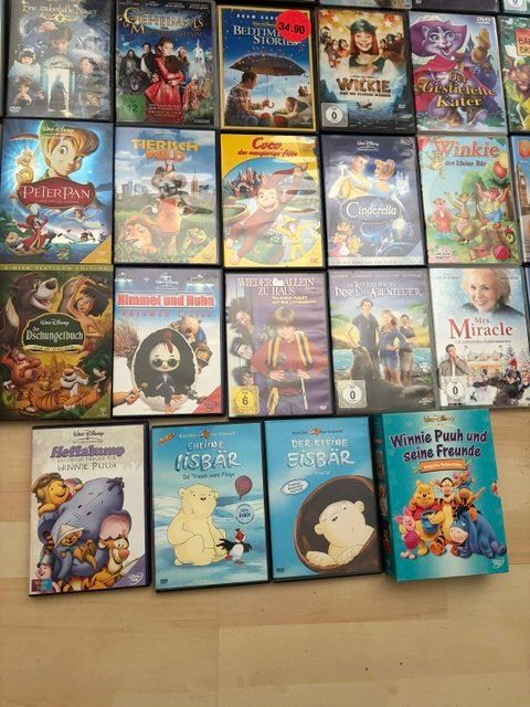 Tutti i DVDs: 34 DVD von ICE AGE bis Winnie Puh – Usato da Mollis venduto da Hg 1
