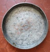 Sehr alte Kupfer Backform Moussaka Tepsi Handgehämmert 39cm 