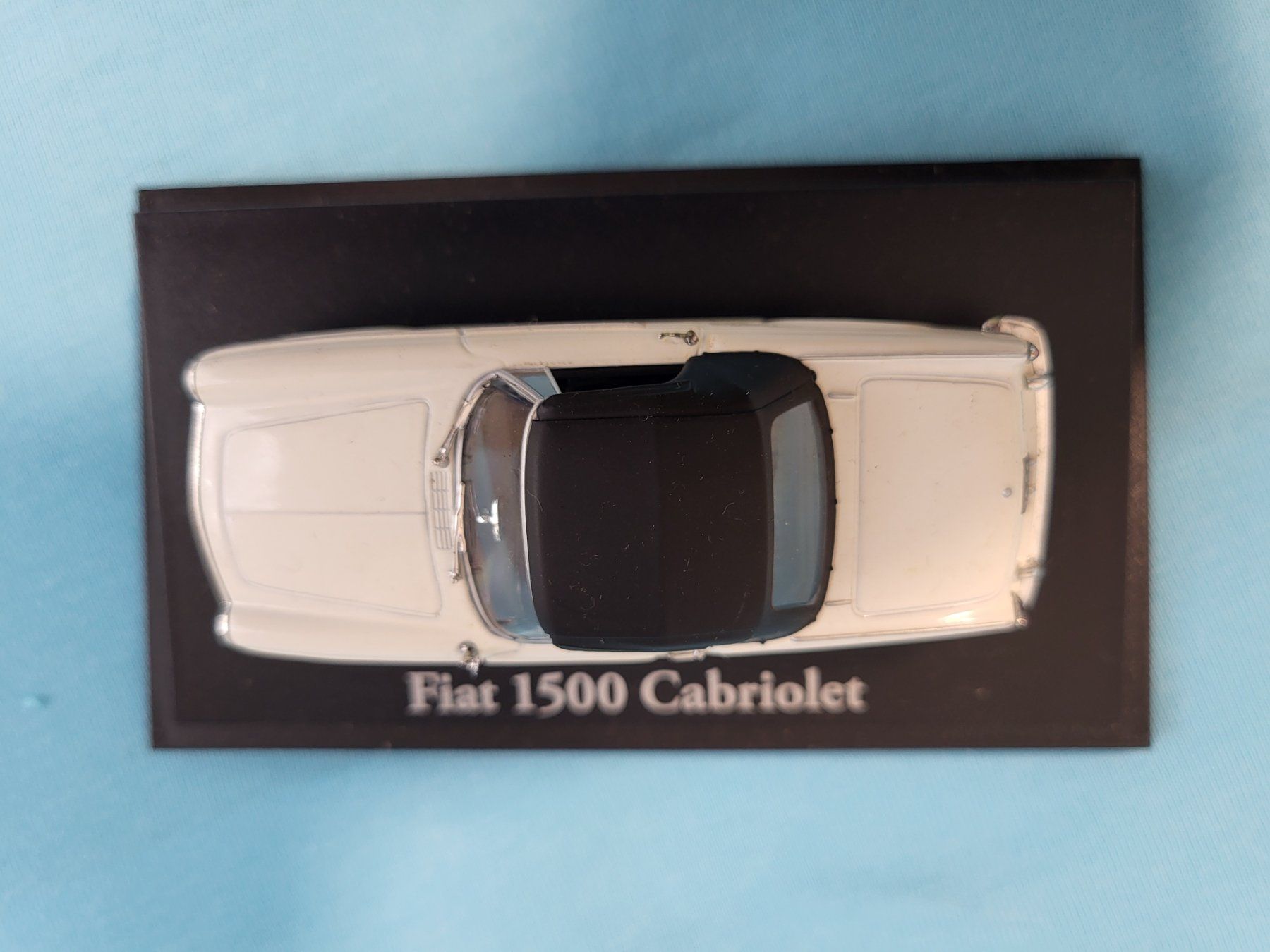 Fiat Modellini d'auto: Fiat 1500 Cabriolet mit Soft Top, 1963 – Nuovo (secondo la descrizione) da Glattbrugg venduto da PhilKrill 4