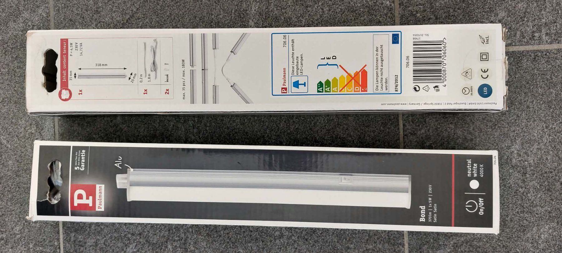 Paulmann Lampade: LED-Unterbauleuchte – Nuovo e nell'imballaggio originale da Liestal venduto da valentin101
