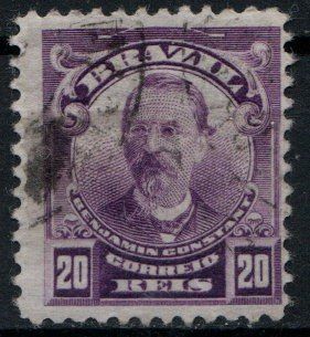 Tutti i francobolli: Timbre Brésil 1894 Benjamin Constant 20 Reis Obl. – Usato da Blonay venduto da Leglaude_01