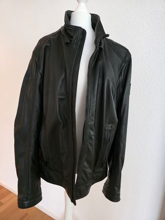 neue Strellson Herren Lederjacke, Gr. 52