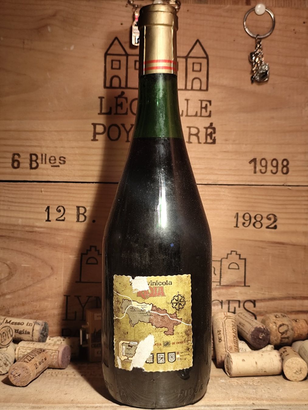 Rioja Vino: 1966 Campo Viejo Rioja Reserva – Nuovo e nell'imballaggio originale da Büsserach venduto da Vintage-vins 1
