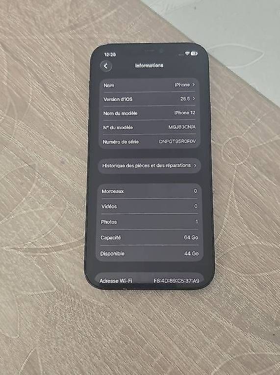Apple Telefoni cellulari / Smartphones: iPhone 12 | 64GB – Usato da Renens VD venduto da MTD2211 5