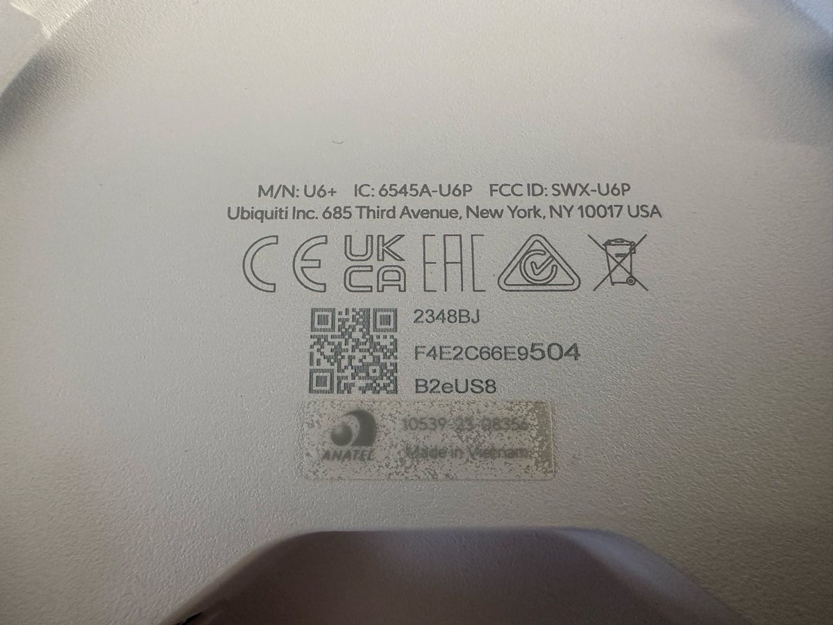 Ubiquiti Modem & Router: Ubiquiti UniFi U6+ Access Point inkl. PoE – Usato da Niedergösgen venduto da af4133 1