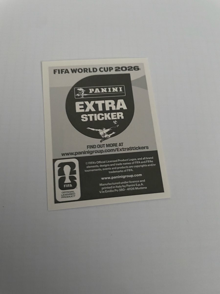 Panini Carte collezionabili: FIFA WM 2026 Florian Witz Extra Sticker – Nuovo (secondo la descrizione) da Winterthur venduto da Cobraforce 1