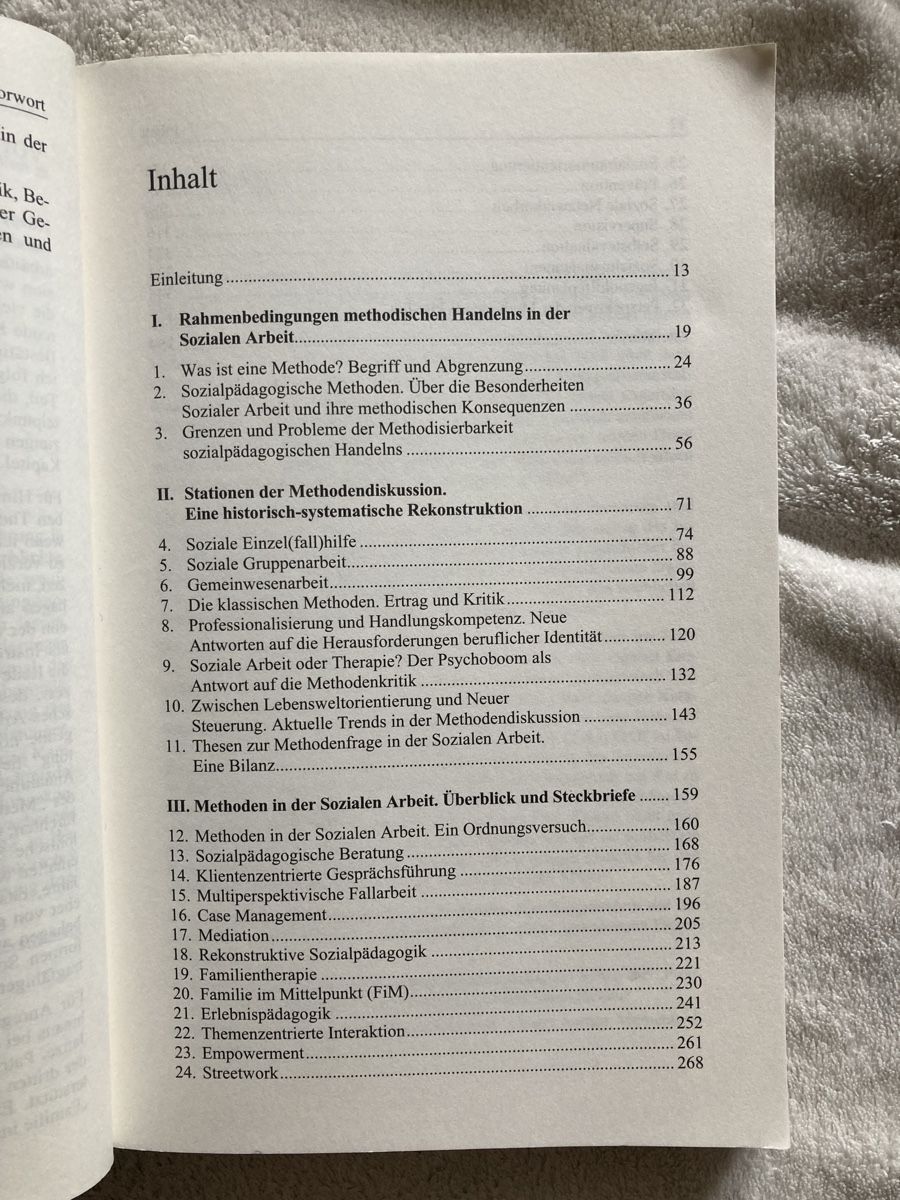 Libri: Methoden der Sozialen Arbeit. Eine Einführung. – Usato da Basel venduto da Myriam3 2