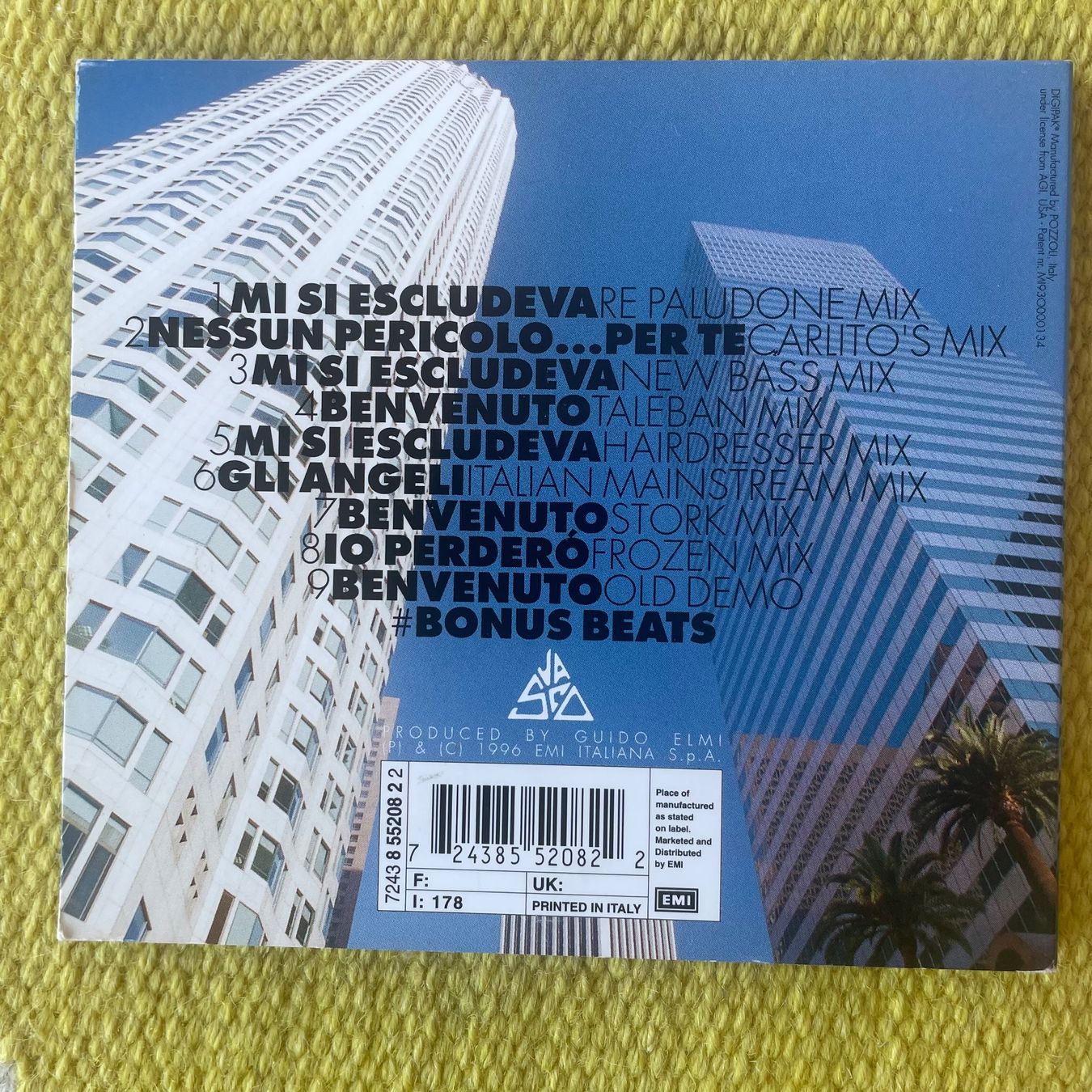 CDs: VASCO ROSSI-VASCO REMIXED(DIGIPACK) – D'occasion à Rorschacherberg par CD-Roli 1