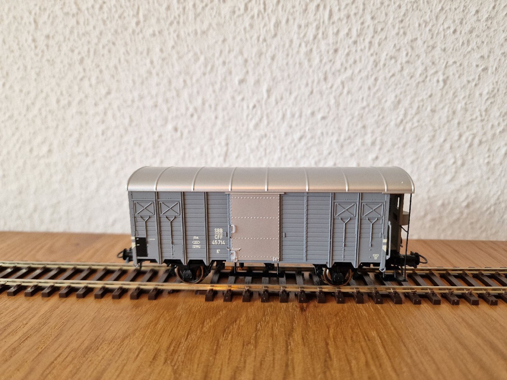 Roco Trains électriques: SBB Güterwagen mit Bremshaus H0 – D'occasion à Matten b. Interlaken par lor_hr9w 1