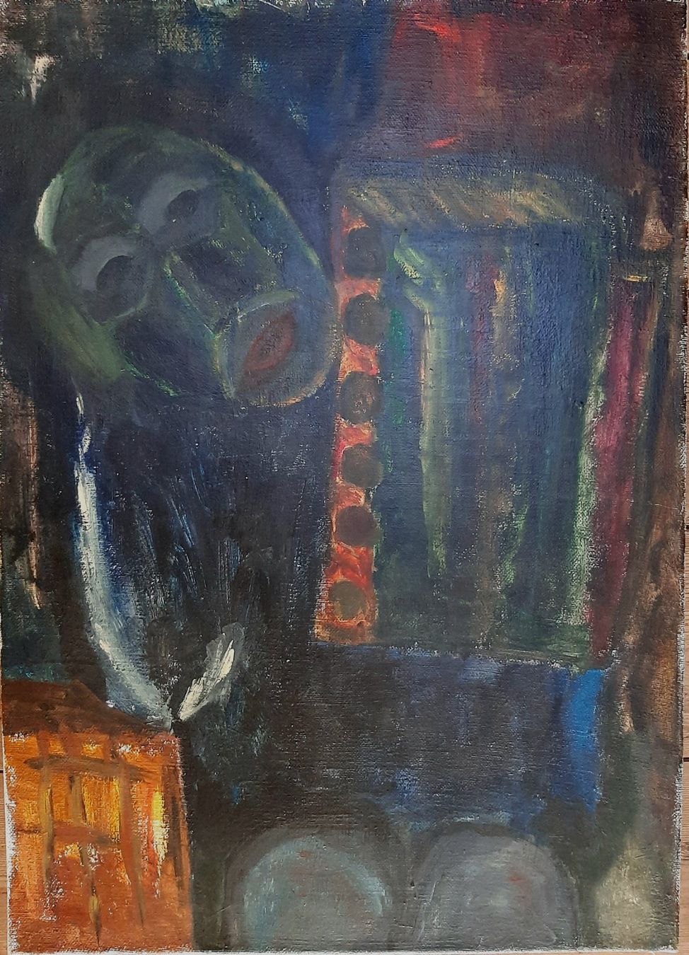 Tableaux: Expressionistisches Gemälde – D'occasion à Arbon par torso444