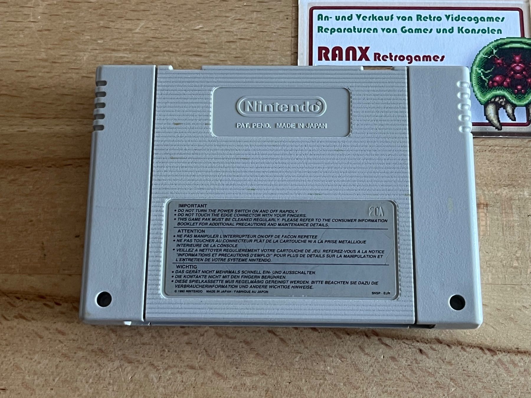 Nintendo Giochi: Super Mario World, SNES Klassiker Modul original – Usato da Thalwil venduto da ranx 1