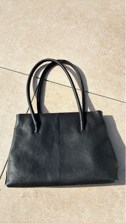 Damentasche schwarz Leder von Navyboot