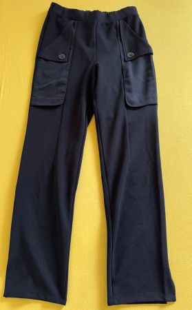 ZARA FREIZEITHOSE, GR.S, SCHWARZ, GROSSE TASCHEN, BEQUEM