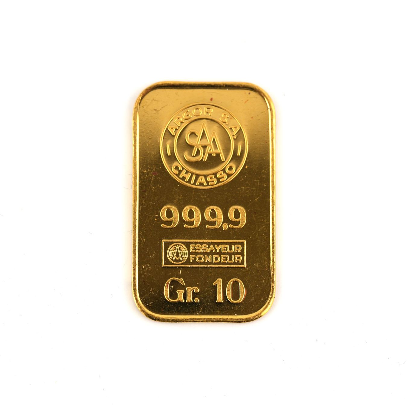 Metalli preziosi: Goldbarren 10g – Usato da Basel venduto da Vip24