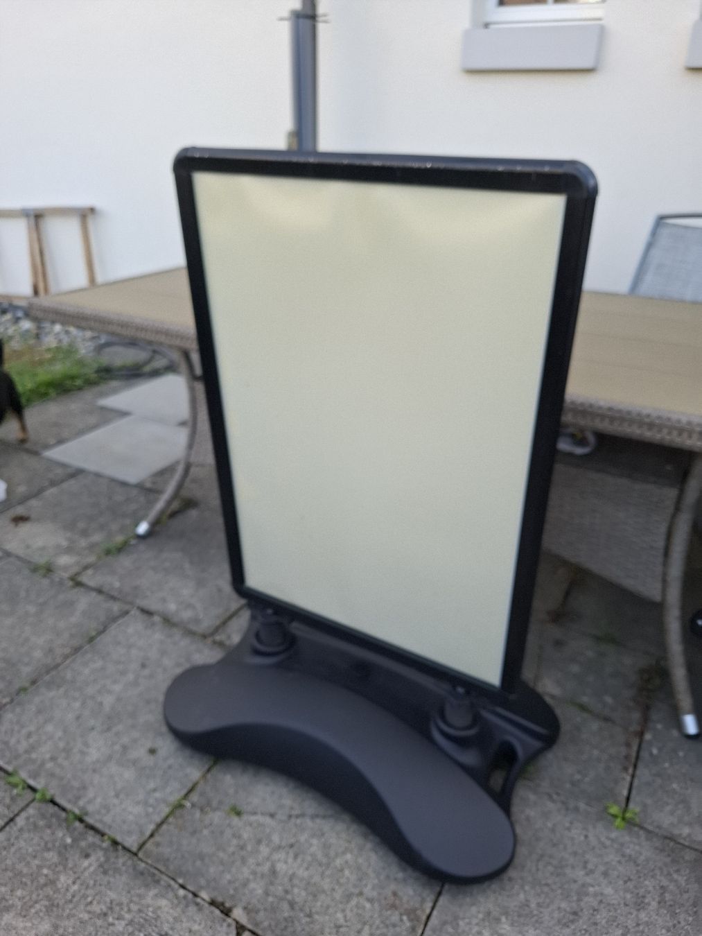 Allestimento di negozi e stand fieristici: Kundenstopper, Plakatständer – Usato da Dinhard venduto da nat_7685