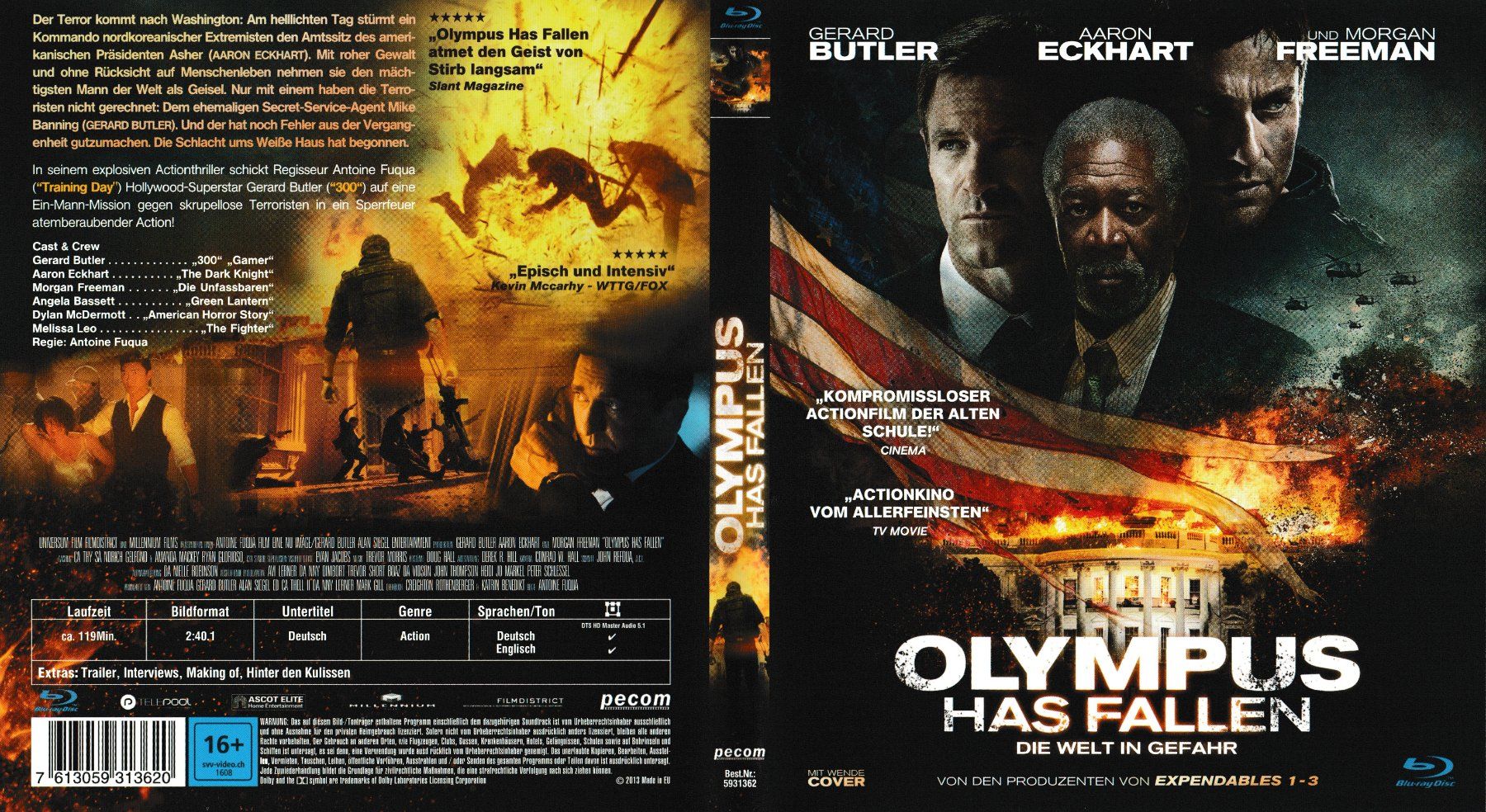 Tutti i DVDs: Blu-Ray - Olympus Has Fallen – Usato da Langnau am Albis venduto da MediaRescuerKeLoX