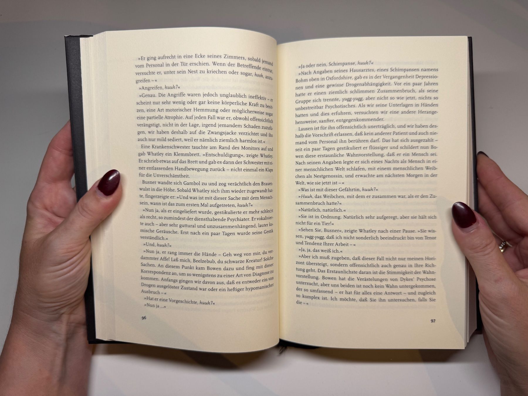 Libri: ROMAN: Will Self, Die schöne Welt der Affen – Usato da Grosswangen venduto da Deutsche_Romane 4