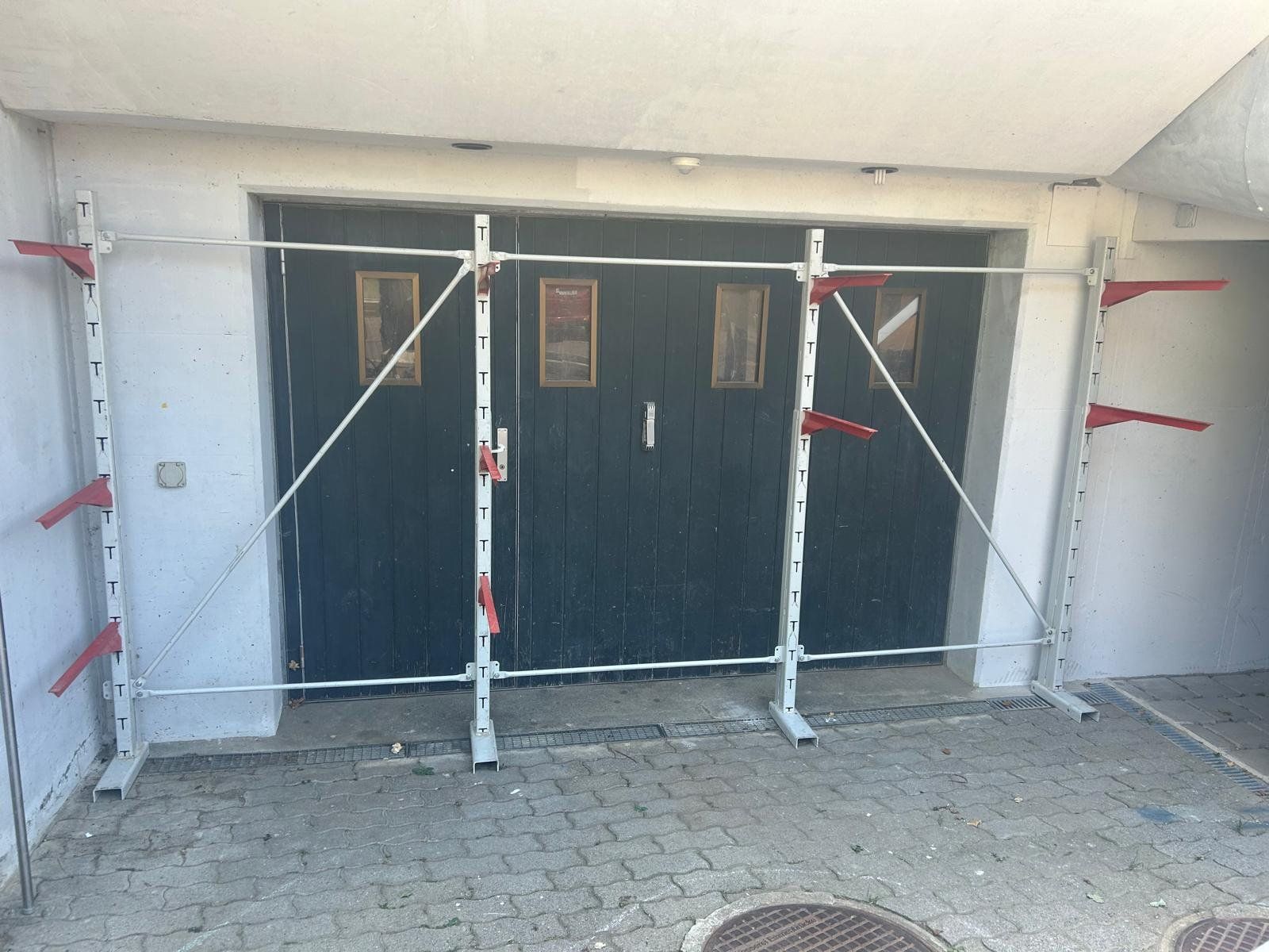 Scaffali: Kragarmregal einseitig, 3 Felder, 4m breit - Schwerlast – Usato da Bürglen UR venduto da BenSon6777