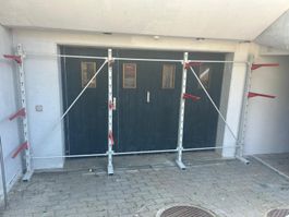 Kragarmregal einseitig, 3 Felder, 4m breit - Schwerlast