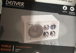 Denver Tr-61 Retro Radio Weiss neu Ungeöfnnet