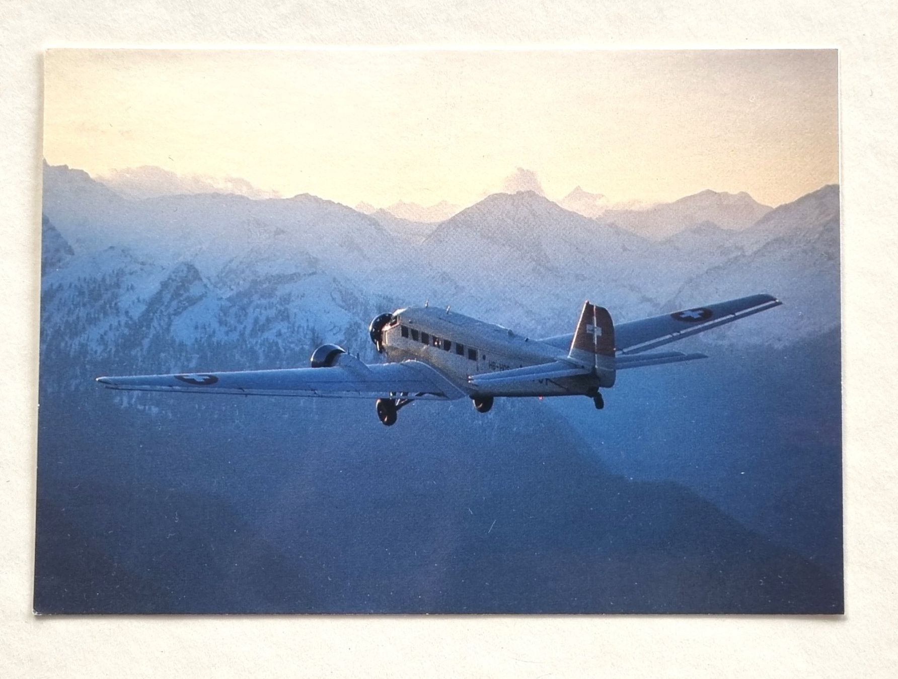 Cartoline postali: Junkers - JU-52 – Usato da Rothrist venduto da RROENK