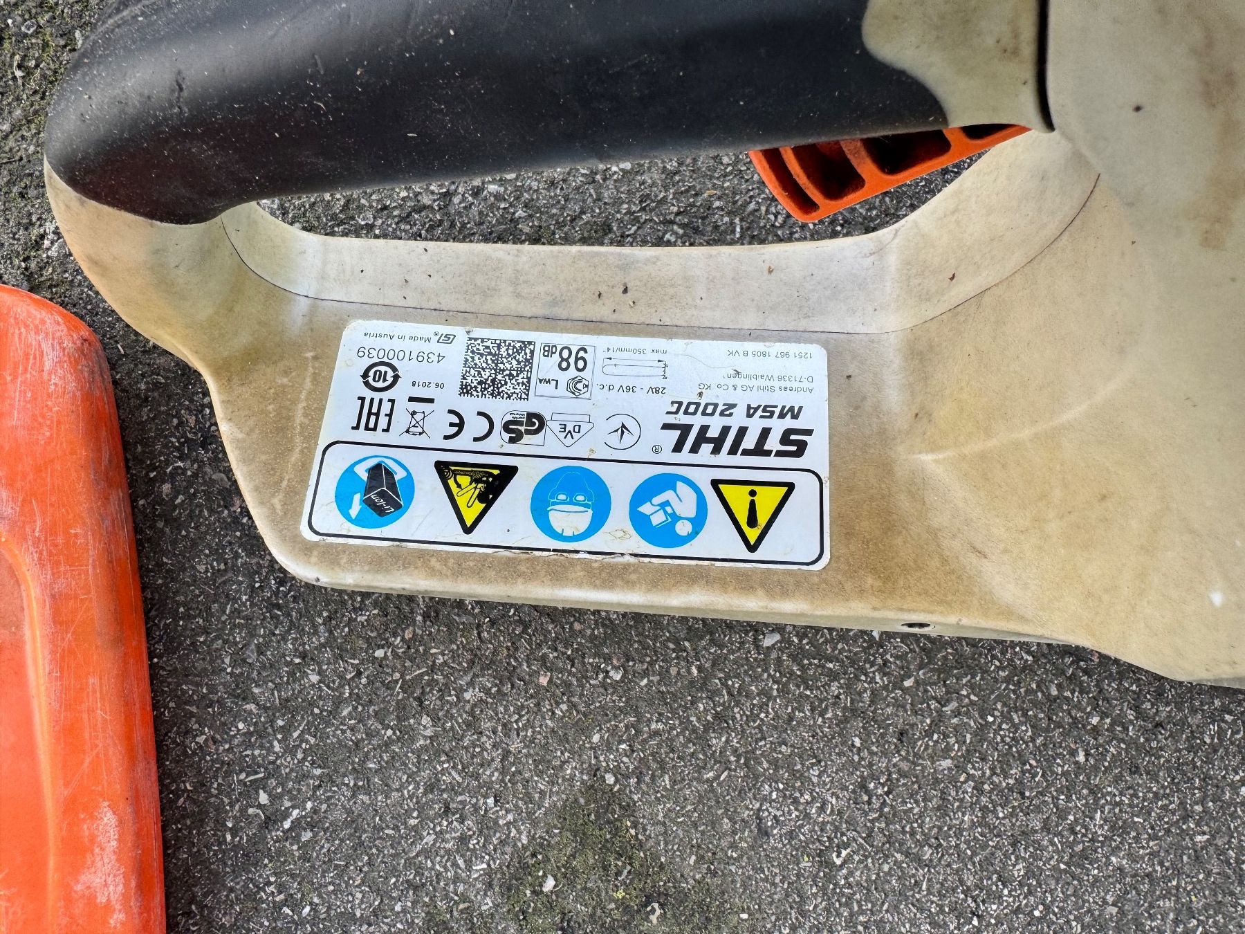 Stihl Sägen: Stihl MSA 200C – Gebraucht aus Frauenfeld von lona05 5
