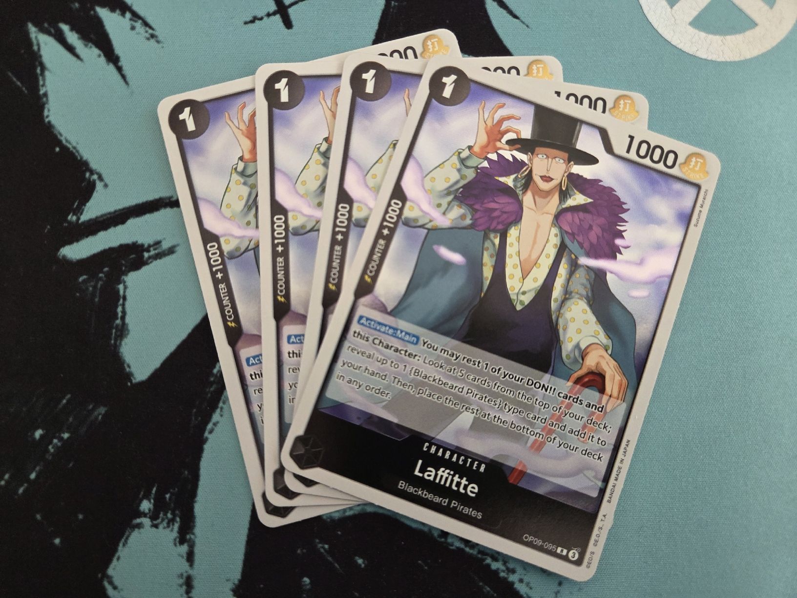 Bandai Carte collezionabili: 4x One Piece TCG - Laffitte EN – Nuovo (secondo la descrizione) da Safnern venduto da wil_z6qf