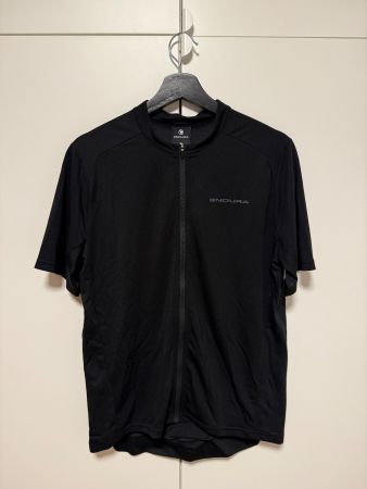 Radtrikot schwarz Gr. M