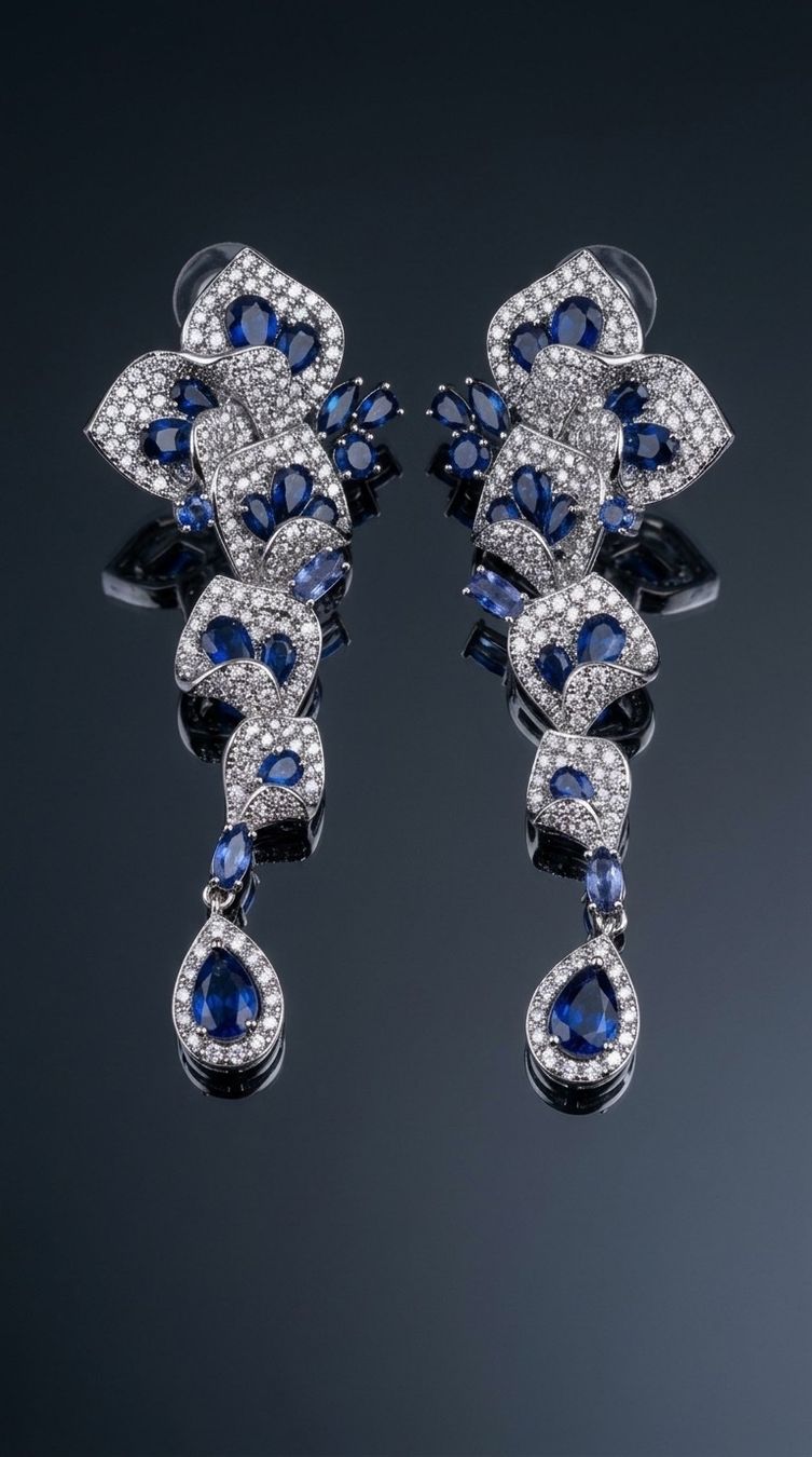 Orecchini pendenti & Orecchini a lobo: Boucles d'oreilles Lys Bohème – Nuovo e nell'imballaggio originale da St-Maurice venduto da Sandrinette123