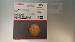 Klett Schleifscheibe Ø 125 mm, K100 von Bosch Professional