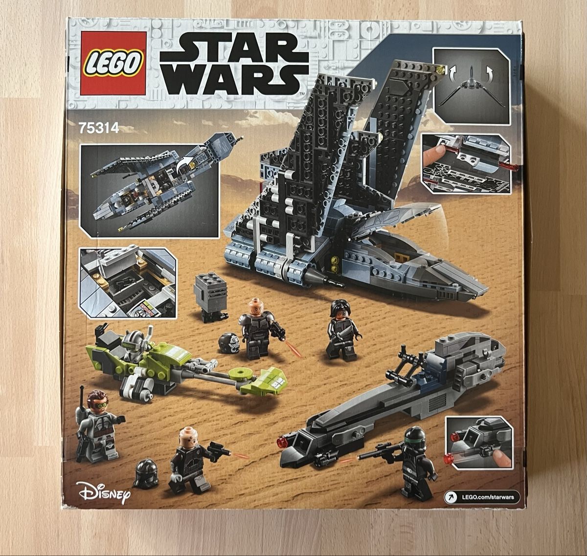 Lego Baukästen: LEGO Star Wars 75314 Bad Batch Attack Shuttle  – Neu und originalverpackt aus Frinvillier von Tulepule 2