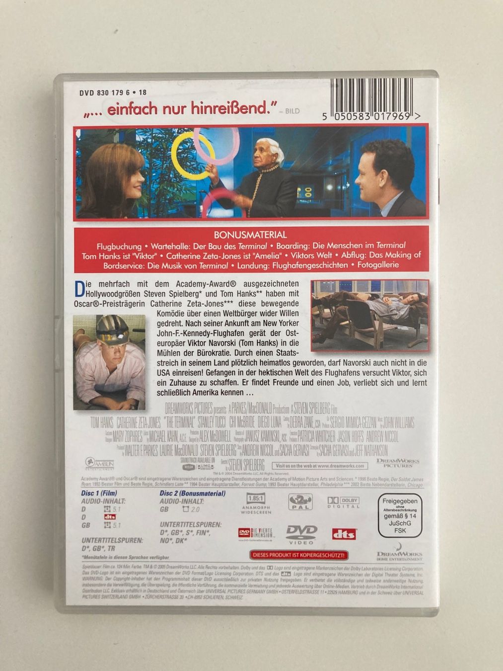 Tutti i DVDs: DVD | TERMINAL (2-DISC-SPECIAL-EDITION) – Usato da Basel venduto da Nofretete39 1