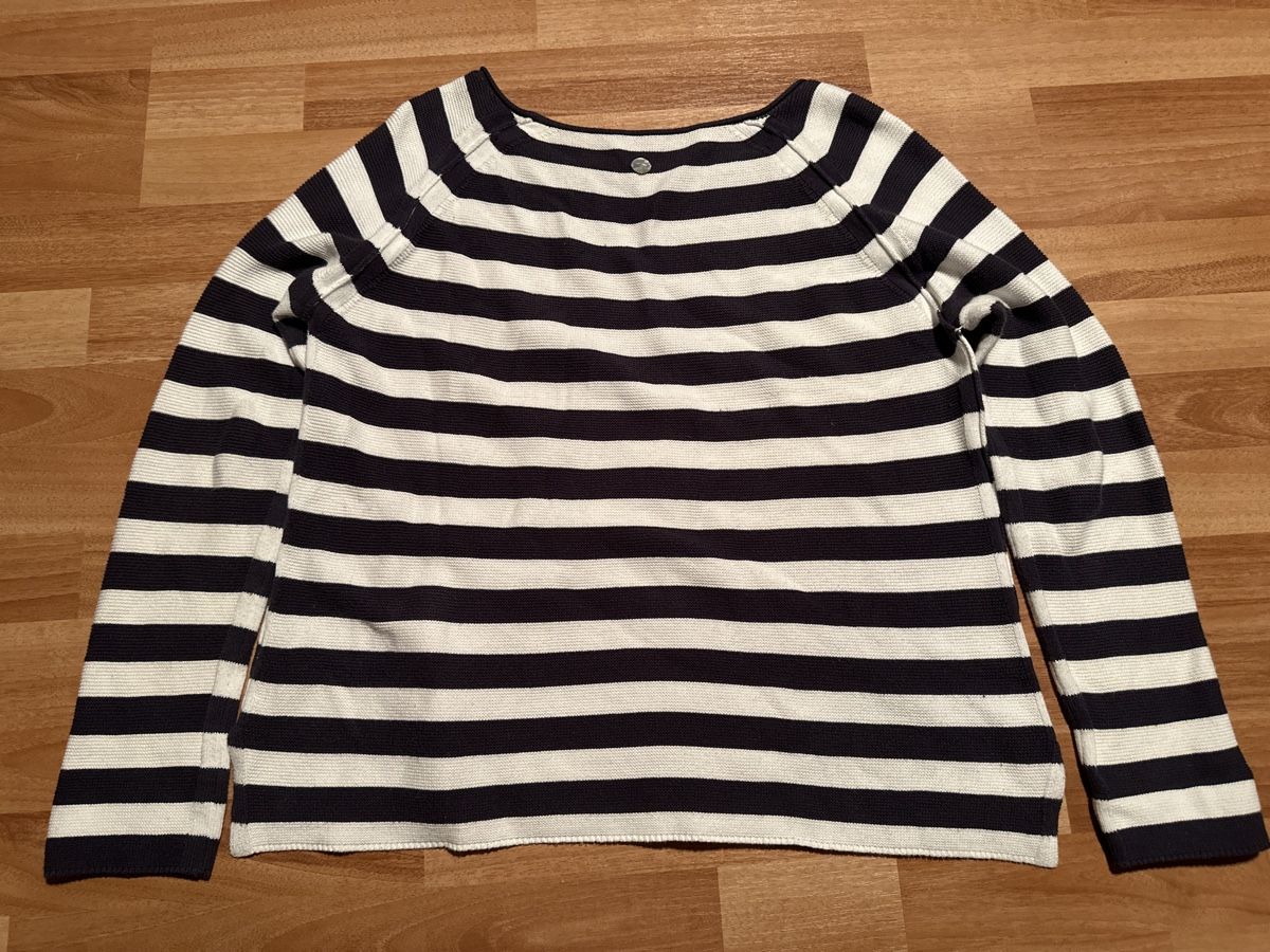 Lieblingsstück Pullover & Sweatshirts: Lieblingsstueck Baumwollpullover gestreift blau weiss Gr. 38 – Gebraucht aus St.Gallen von maierm01 3
