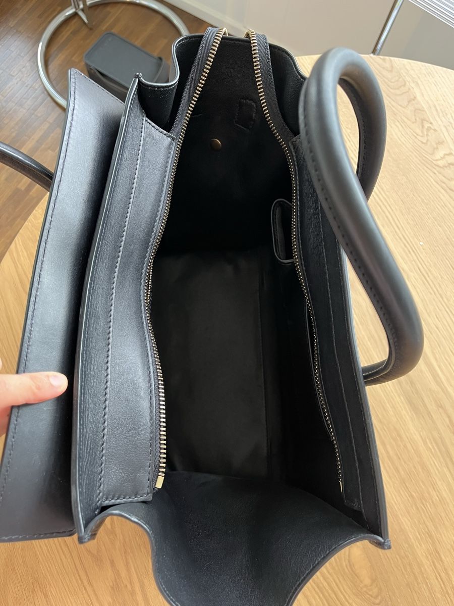Borse: Celine Black Leather Handbag - Stylish Fall Accessory! – Usato da Zürich venduto da mar_kmc2 2