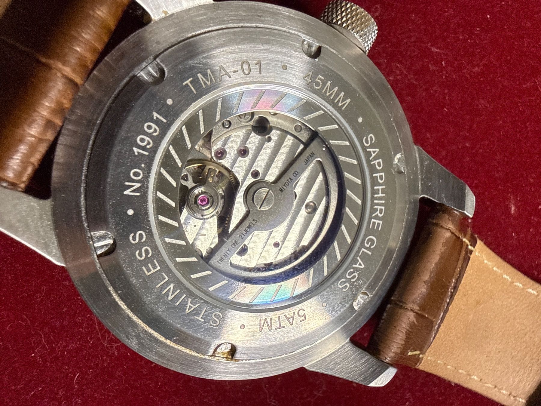 Montres: Panzera Time Master Automatic 45 mm Gepflegt – D'occasion à Pfeffingen par Allhandelklgwatches 4
