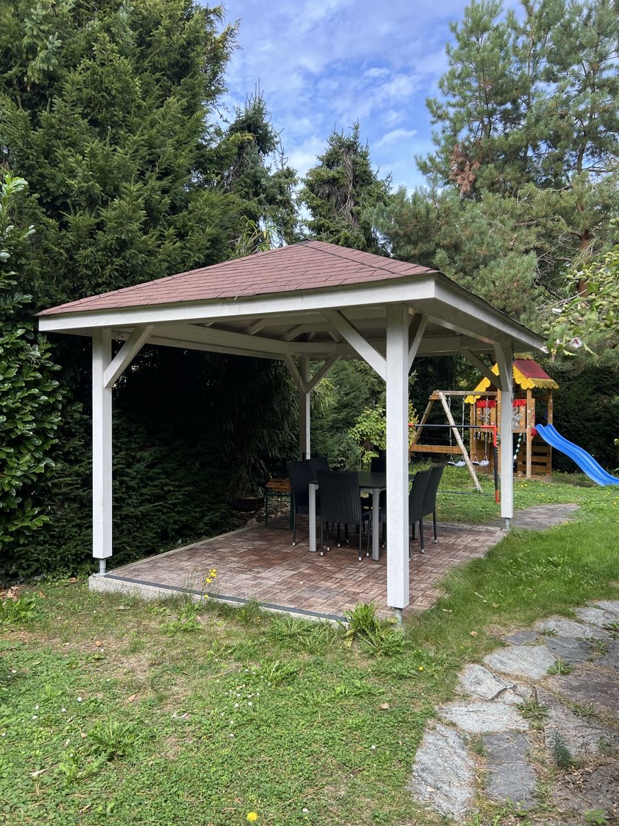 Grosser Pavillon, ideal für Sommer, Occasion Top Zustand (Gebraucht) in Muntelier für CHF 310 – nur Abholung auf Ricardo kaufen