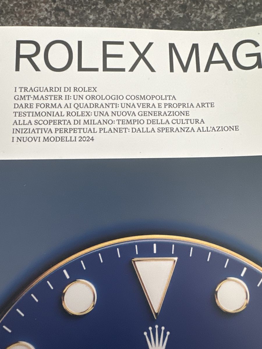 Riviste & Magazine: Rolex magazine no. 12 – Usato da Morbio Inferiore venduto da Ecod 1