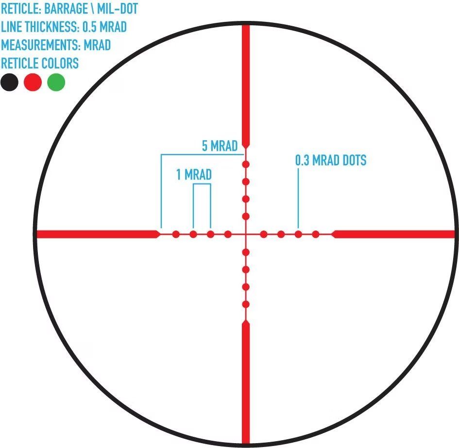 Telescopi: Firefield Barrage 1.5-5x32 Riflescope – Nuovo (secondo la descrizione) da Buchs ZH venduto da Mike171 7