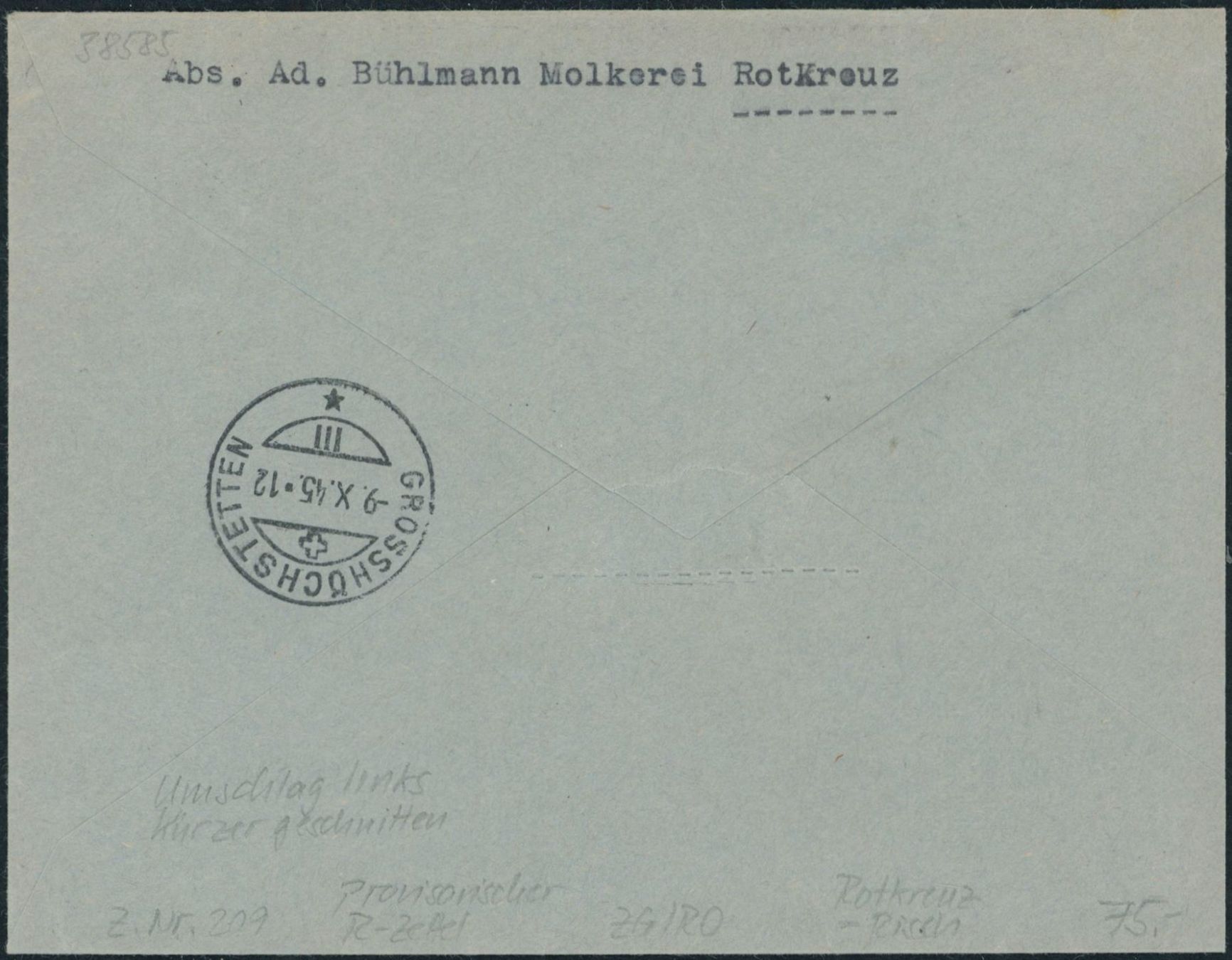 Tous les timbres: ZG Rotkreuz - Stabstempel - R Brief - Risch – D'occasion à Schindellegi par leecollect 1