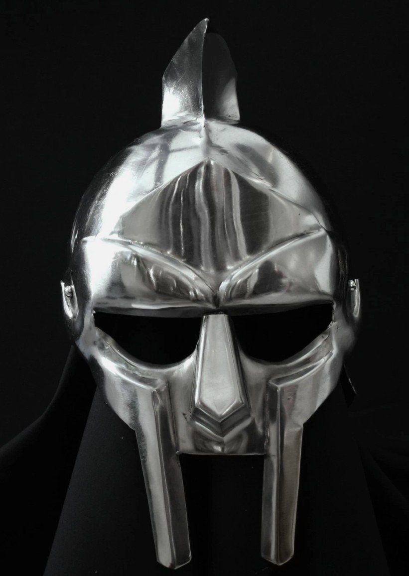 Abbigliamento & accessori d'epoca: Gladiator Römer Helm Rom Maximus Reenactment LARP – Nuovo e nell'imballaggio originale da Untersiggenthal venduto da customs 2