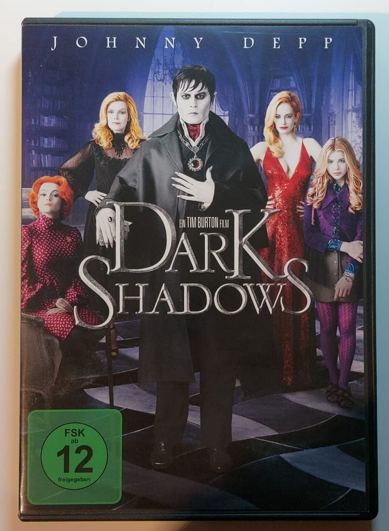 Tutti i DVDs: DVD Dark Shadows mit Johnny Depp - Top Zustand! – Usato da Ebikon venduto da henry76