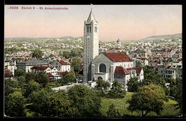AK Zürich, St. Antoniuskirche