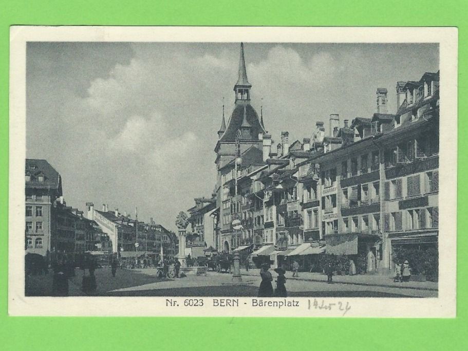 Cartoline postali: Bern-Bärenplatz – Usato da Zürich venduto da t24_de