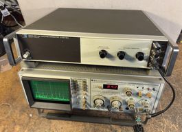 Spektrum Analyzer HP 8558B mit Tracking Generator HP 8444
